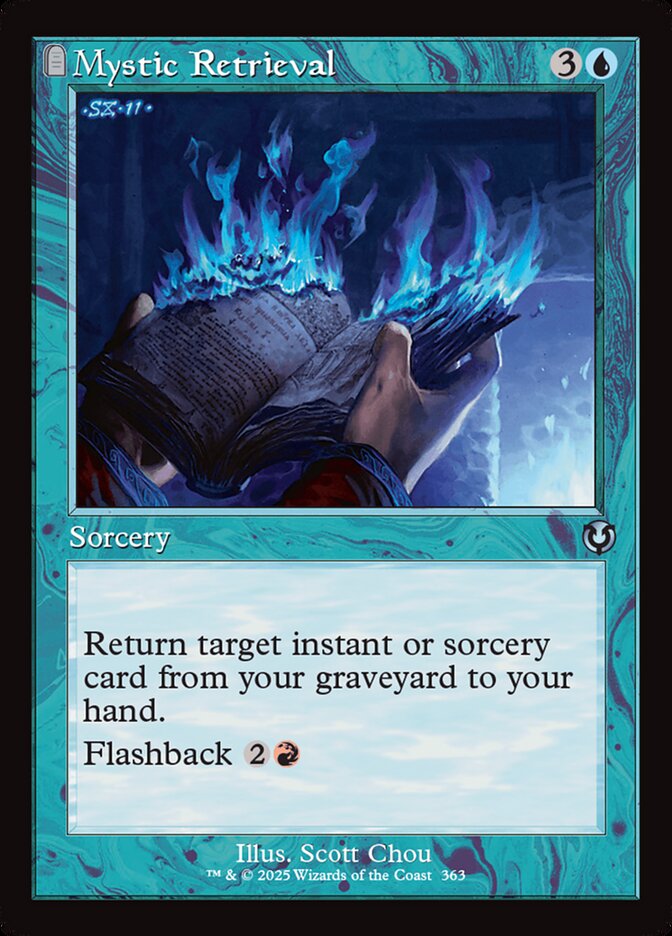 Mystic Retrieval card front