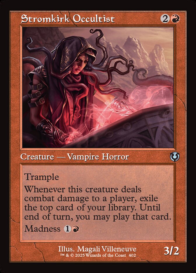 Stromkirk Occultist card front