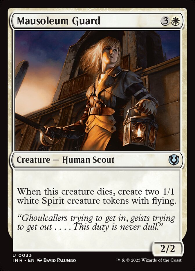 Mausoleum Guard card front