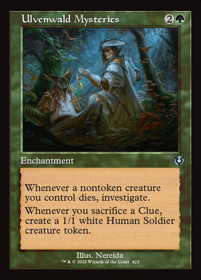 Ulvenwald Mysteries card front
