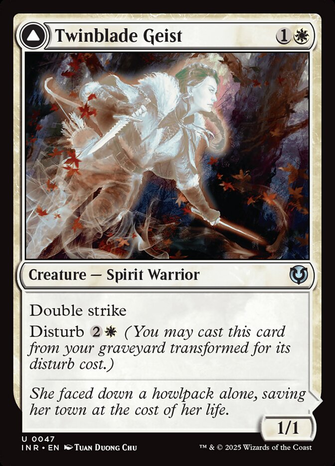Twinblade Geist card front
