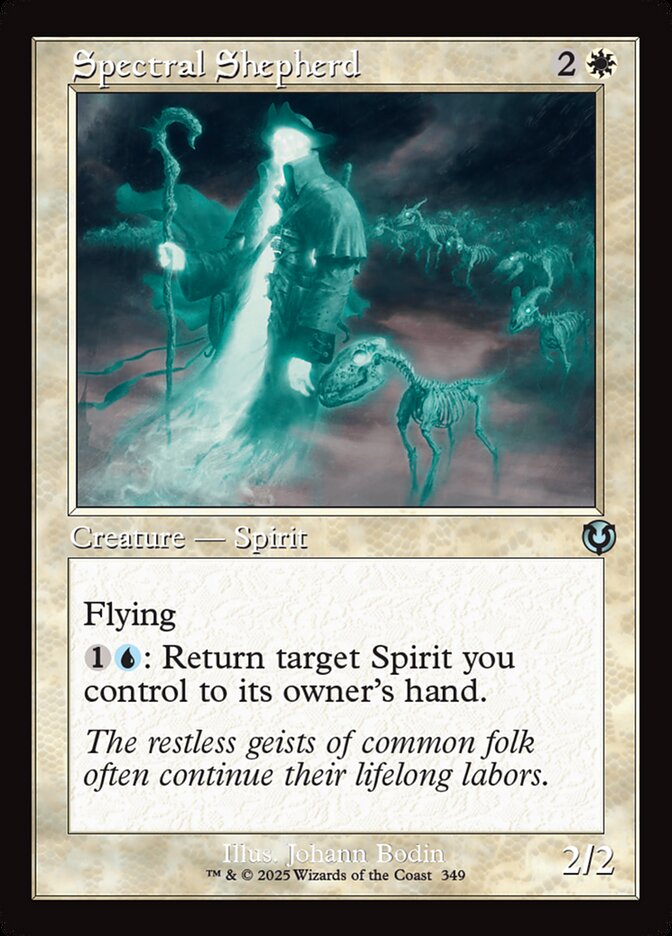 Spectral Shepherd card front