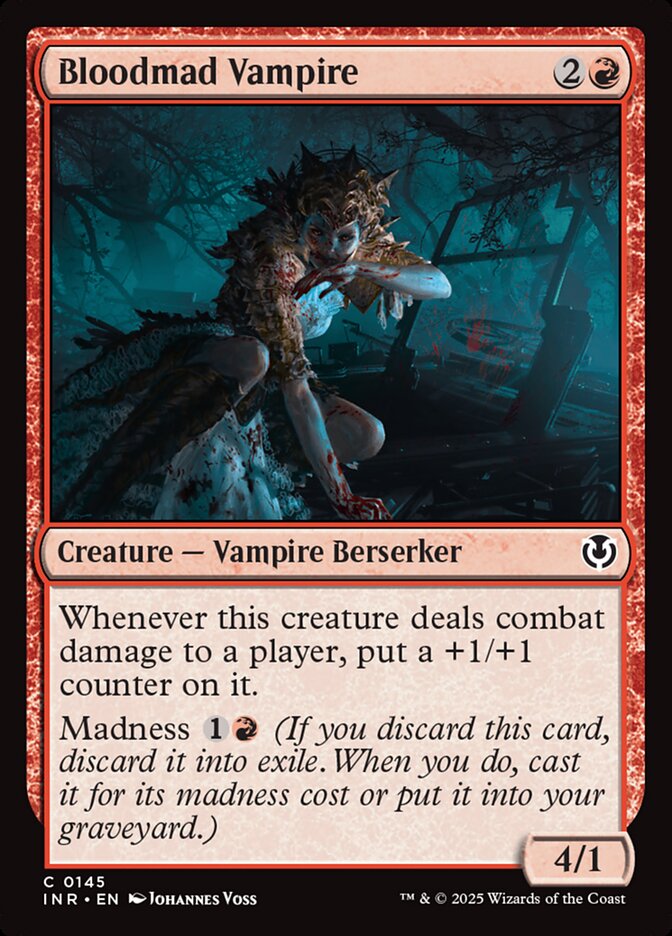 Bloodmad Vampire card front