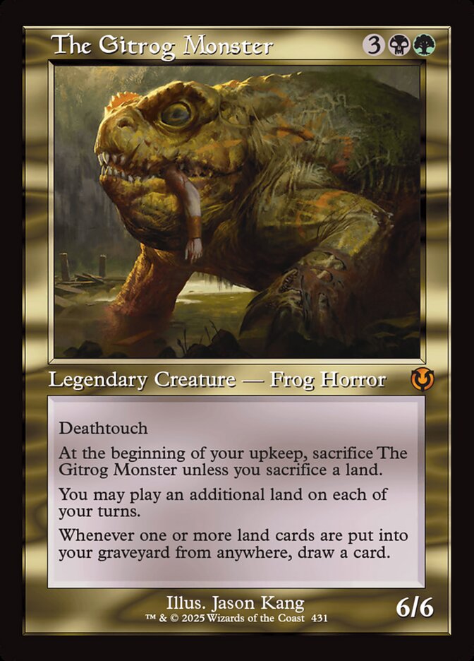 The Gitrog Monster card front