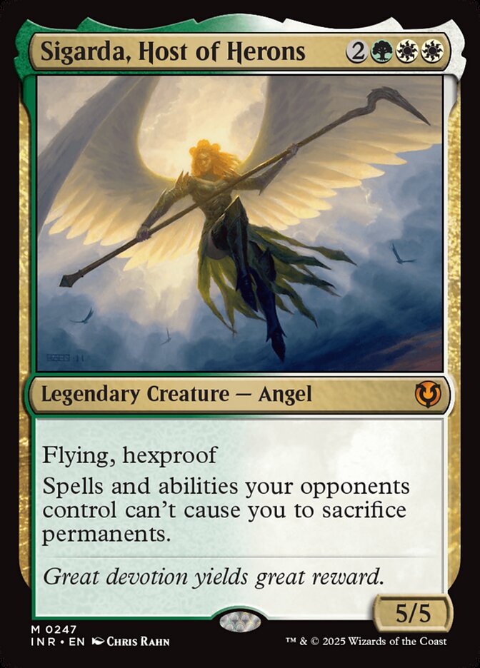 Sigarda, Host of Herons card front