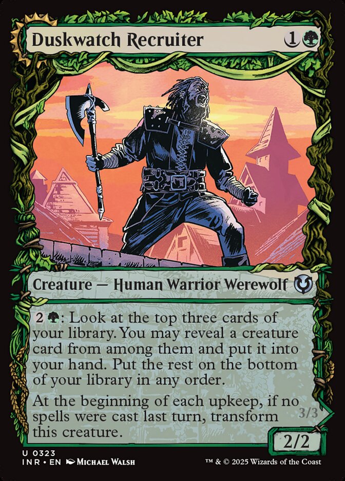 Duskwatch Recruiter card front