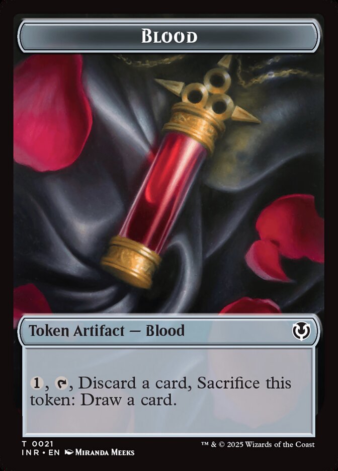 Blood card front