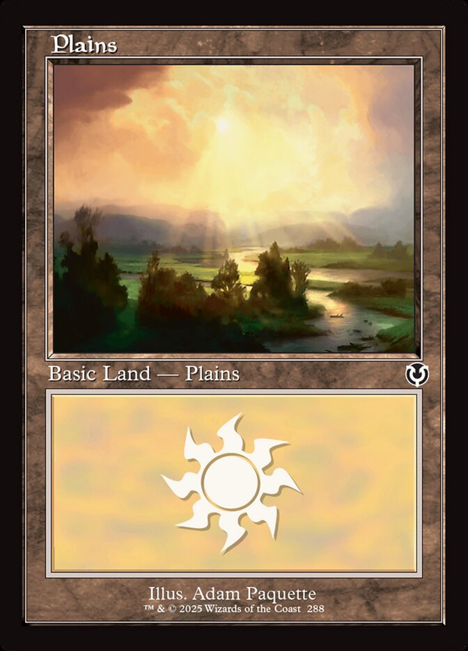 Plains card front