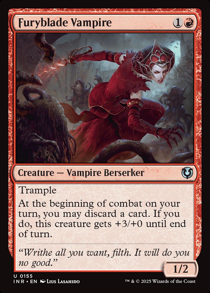 Furyblade Vampire card front