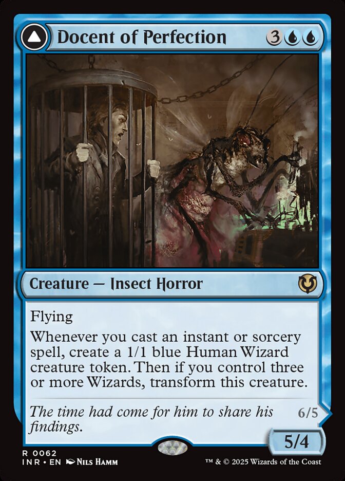 Docent of Perfection card front