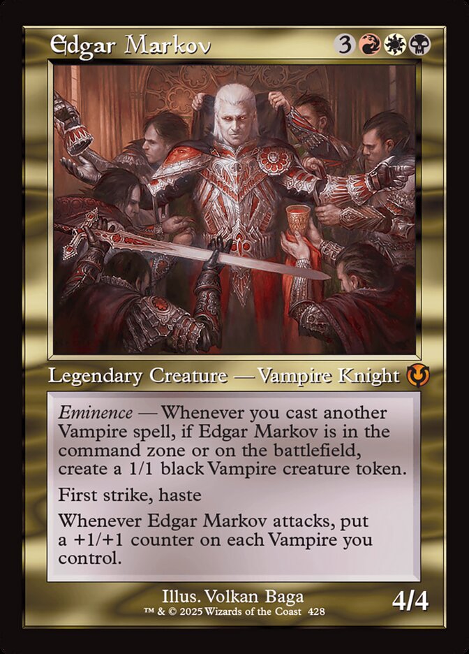 Edgar Markov card front