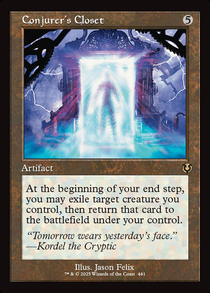 Conjurer's Closet card front