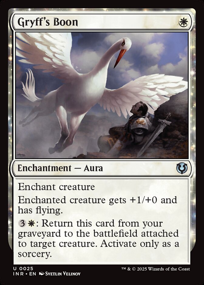 Gryff's Boon card front