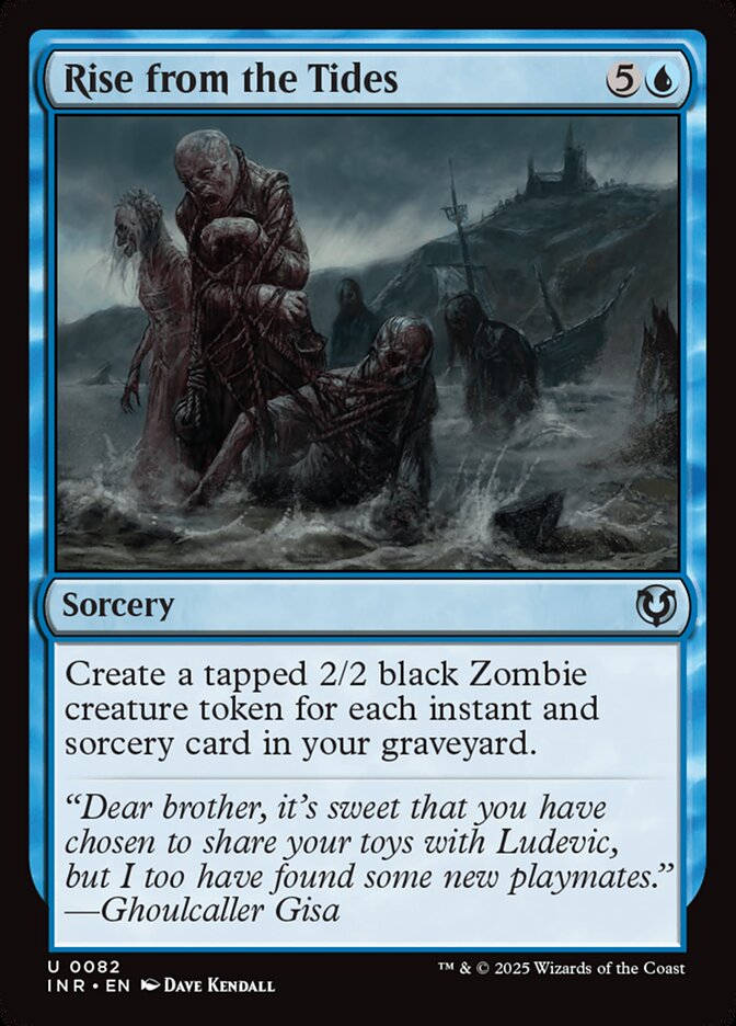 Rise from the Tides card front