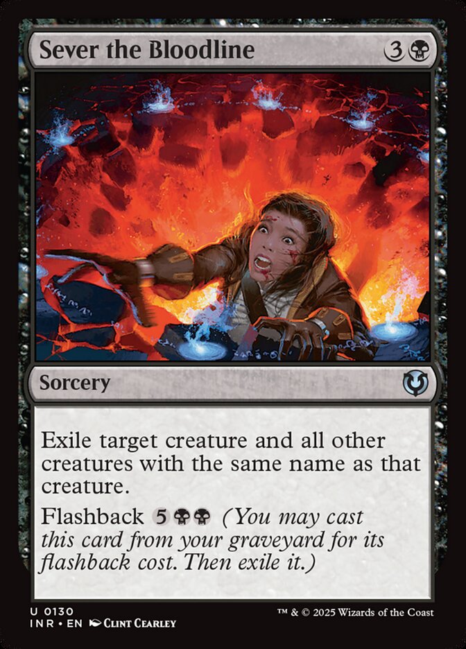Sever the Bloodline card front