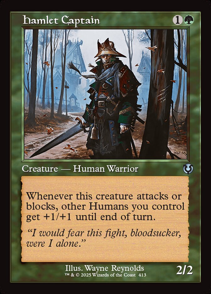 Hamlet Captain card front