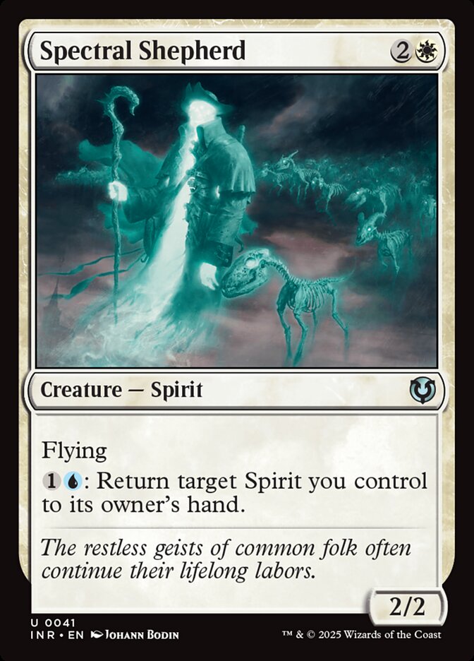 Spectral Shepherd card front