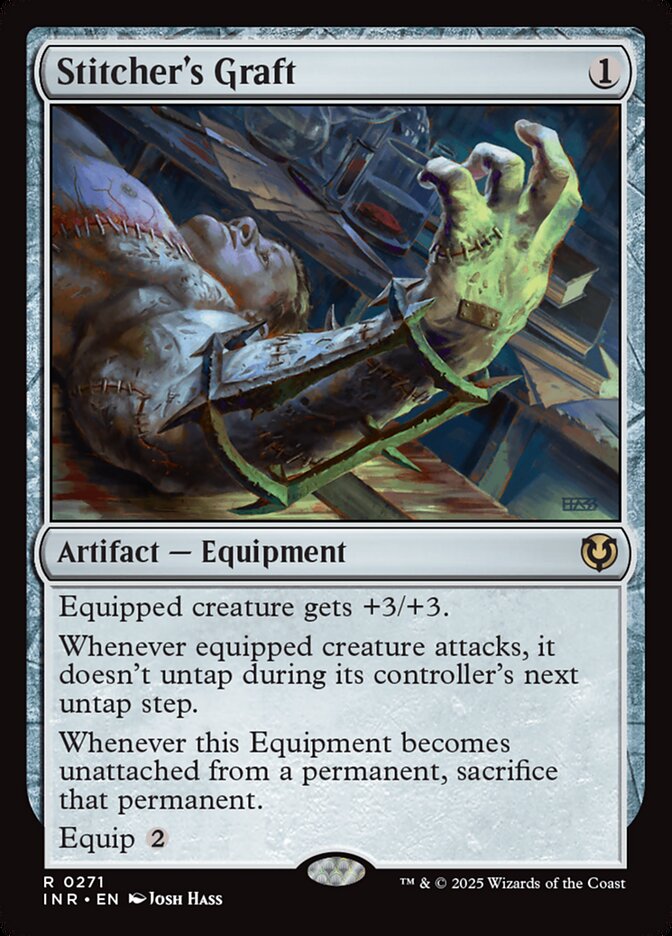 Stitcher's Graft card front