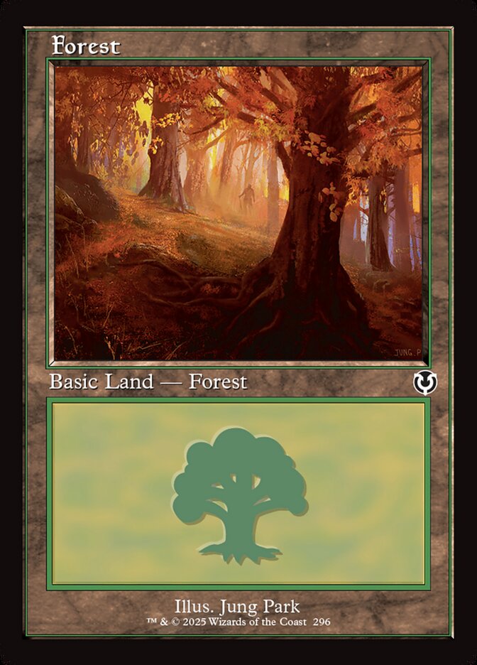 Forest card front