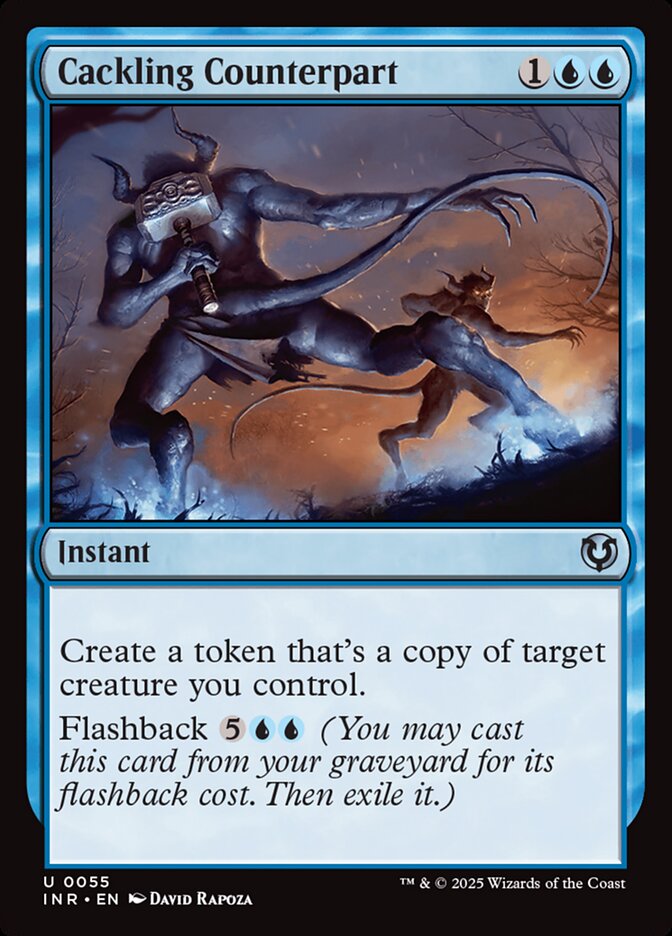 Cackling Counterpart card front