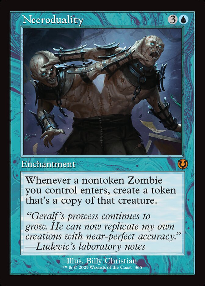 Necroduality card front