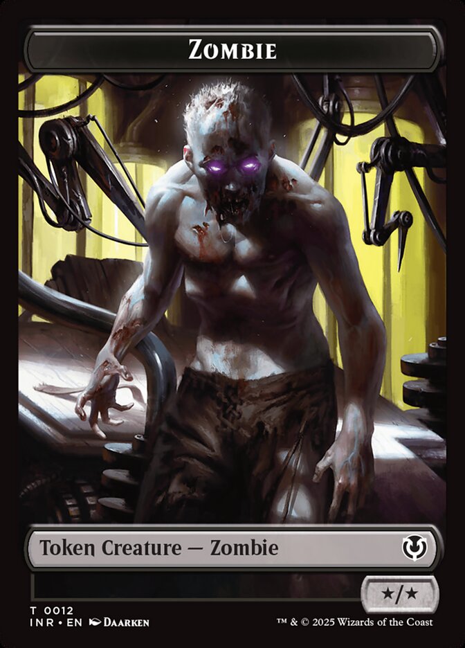 Zombie card front