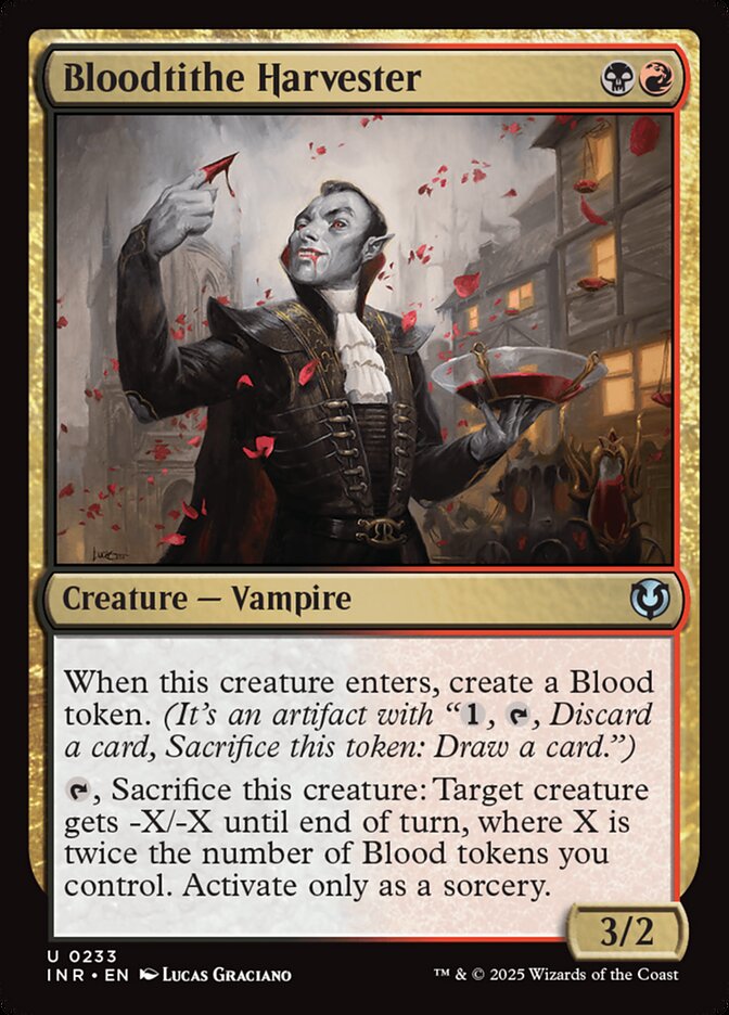 Bloodtithe Harvester card front