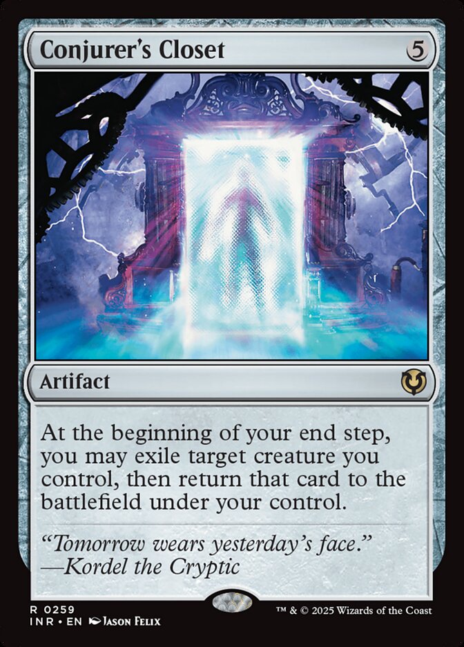 Conjurer's Closet card front