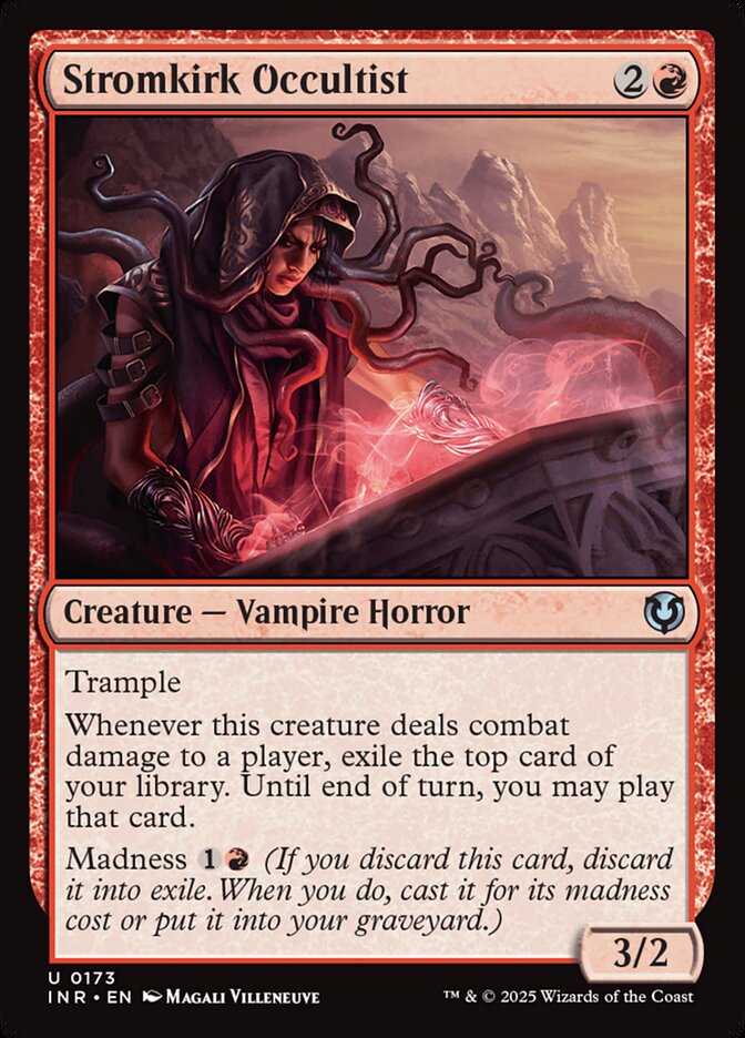 Stromkirk Occultist card front