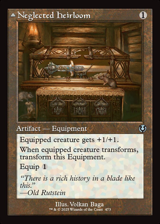 Neglected Heirloom card front