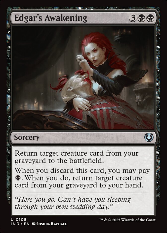Edgar's Awakening card front
