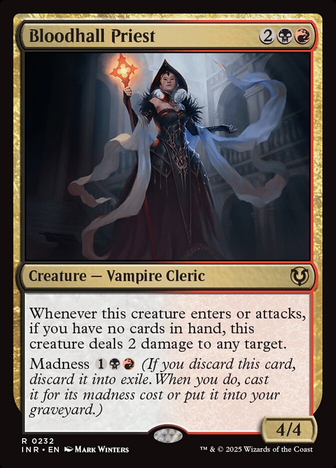 Bloodhall Priest card front