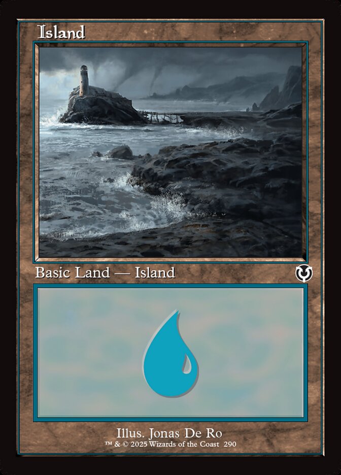 Island card front