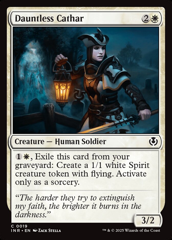 Dauntless Cathar card front