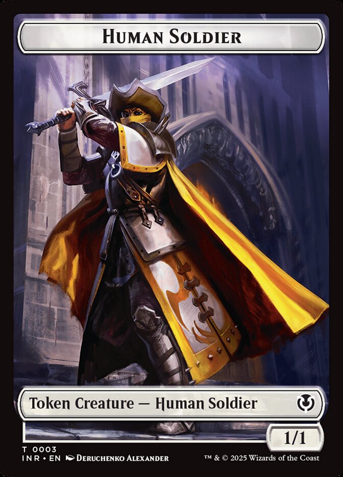 Human Soldier card front