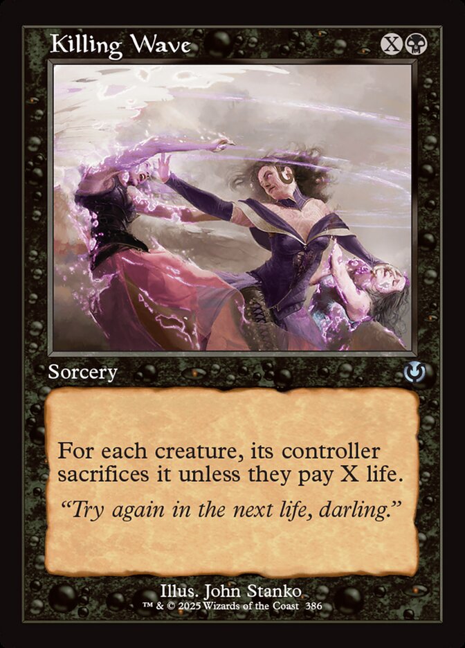 Killing Wave card front