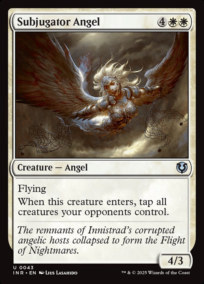Subjugator Angel card front