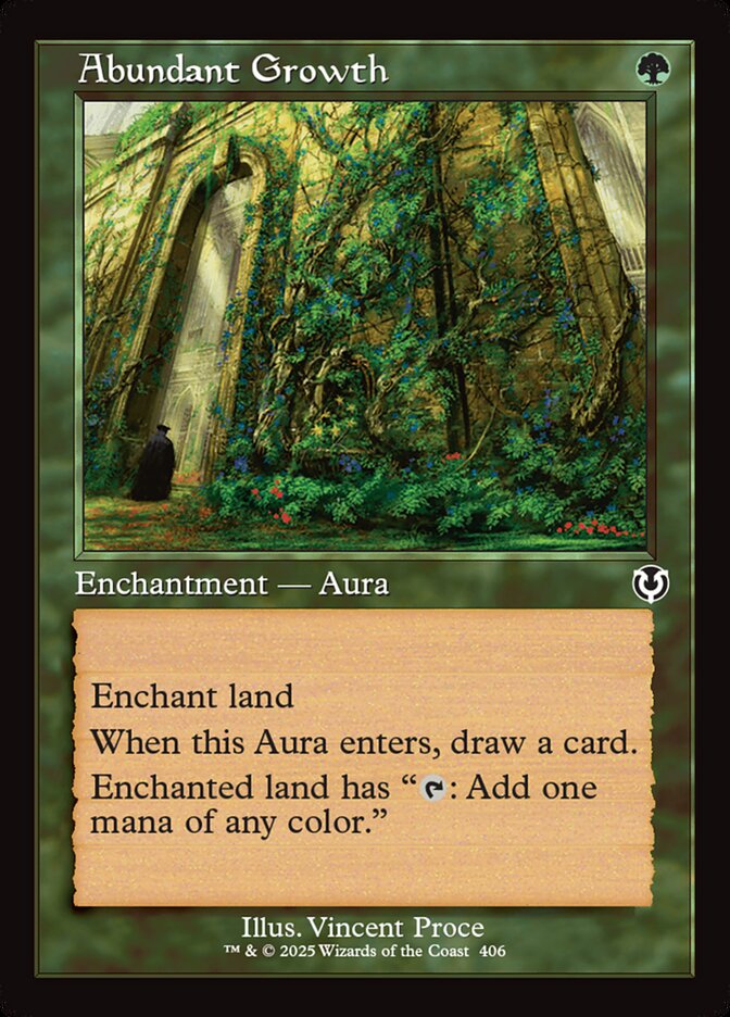 Abundant Growth card front