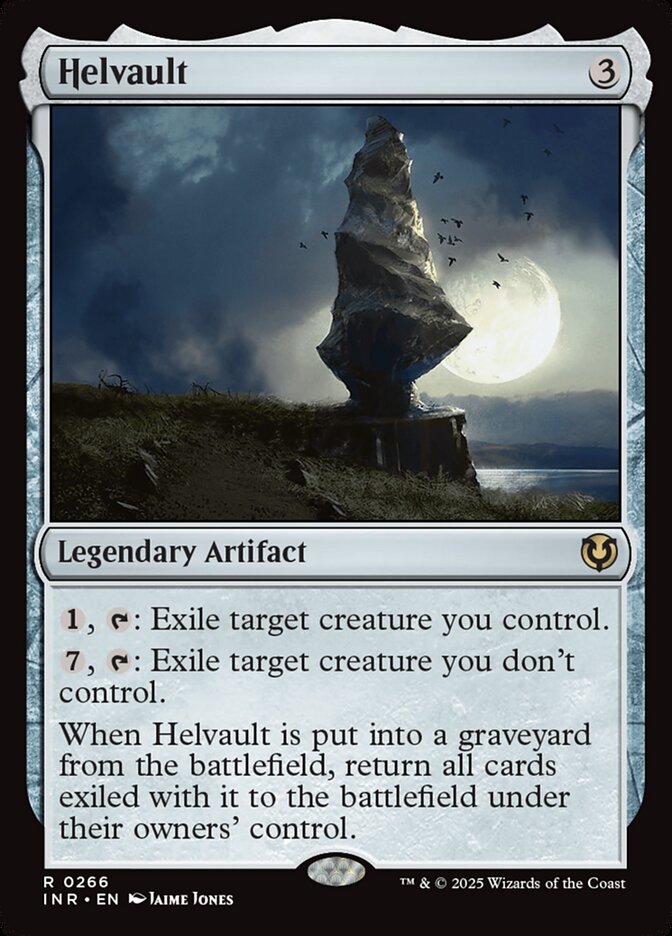 Helvault card front