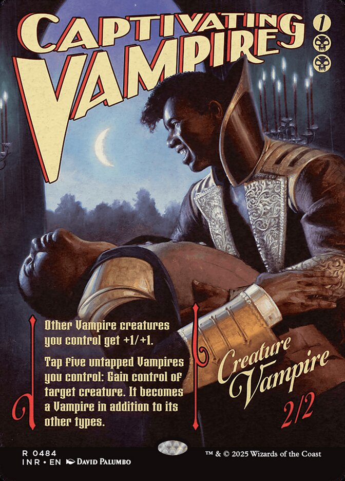 Captivating Vampire card front