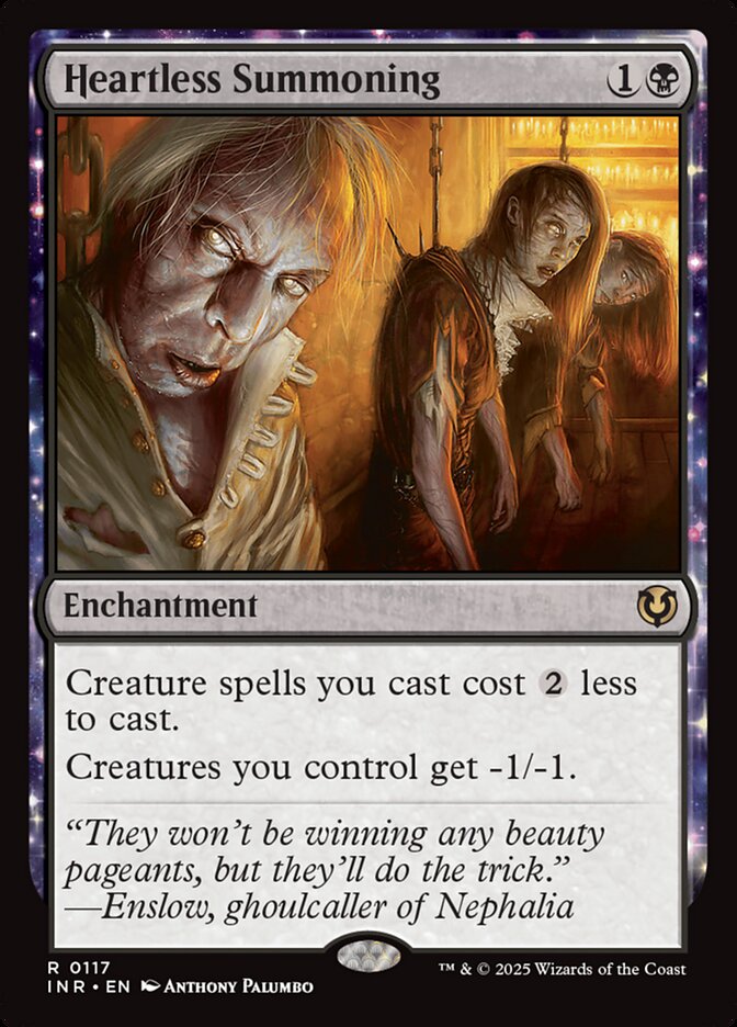 Heartless Summoning card front