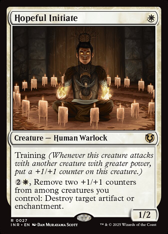 Hopeful Initiate card front