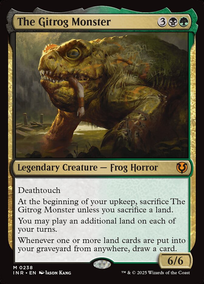 The Gitrog Monster card front