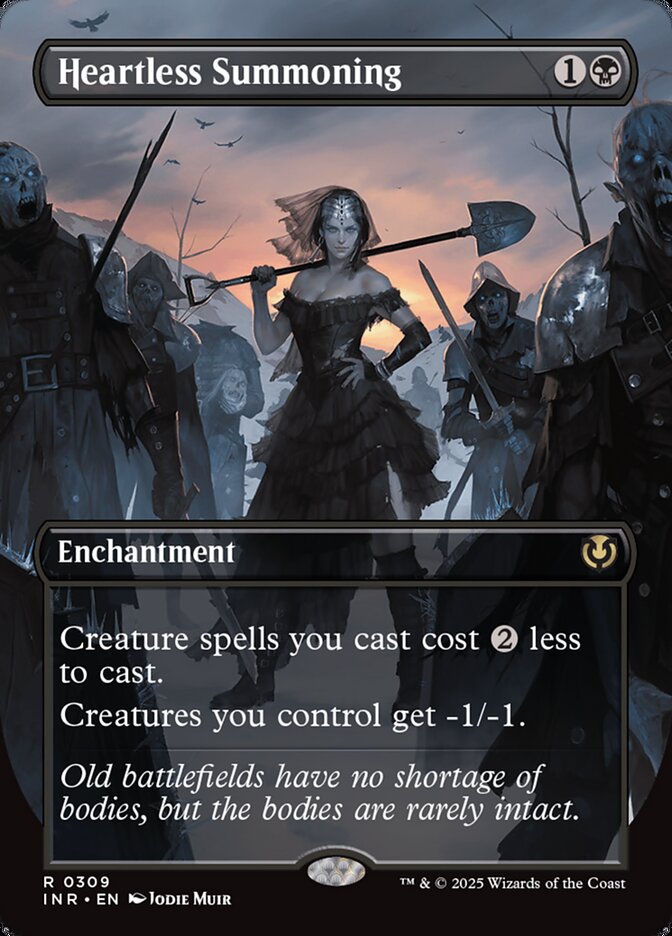 Heartless Summoning card front