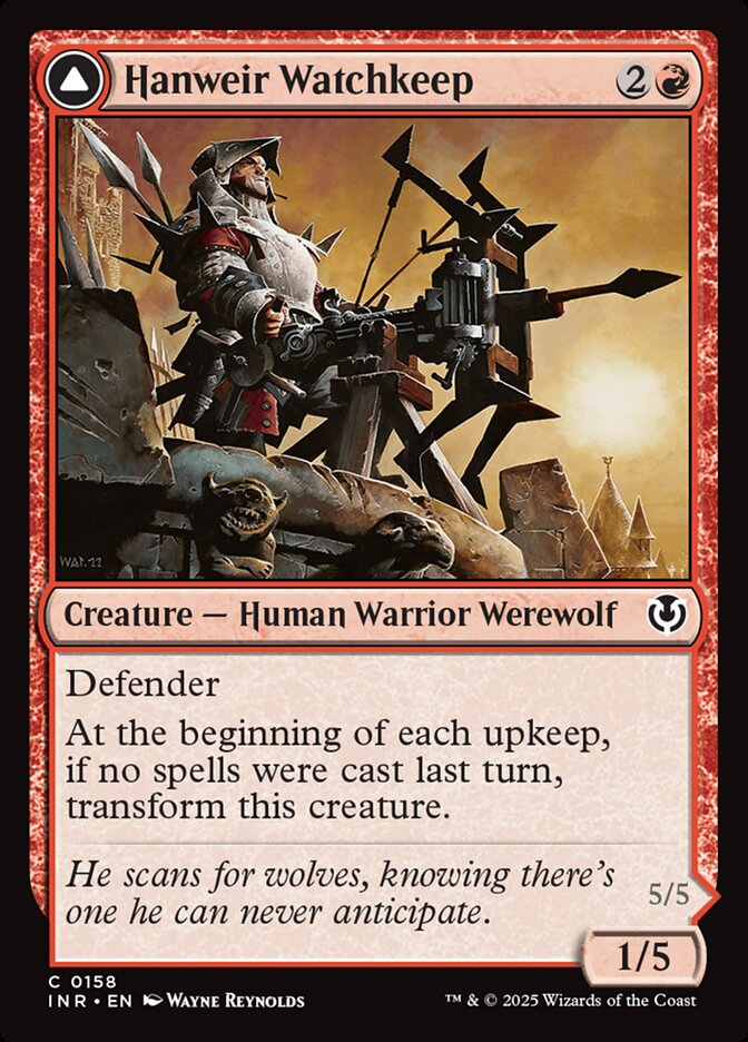 Hanweir Watchkeep card front