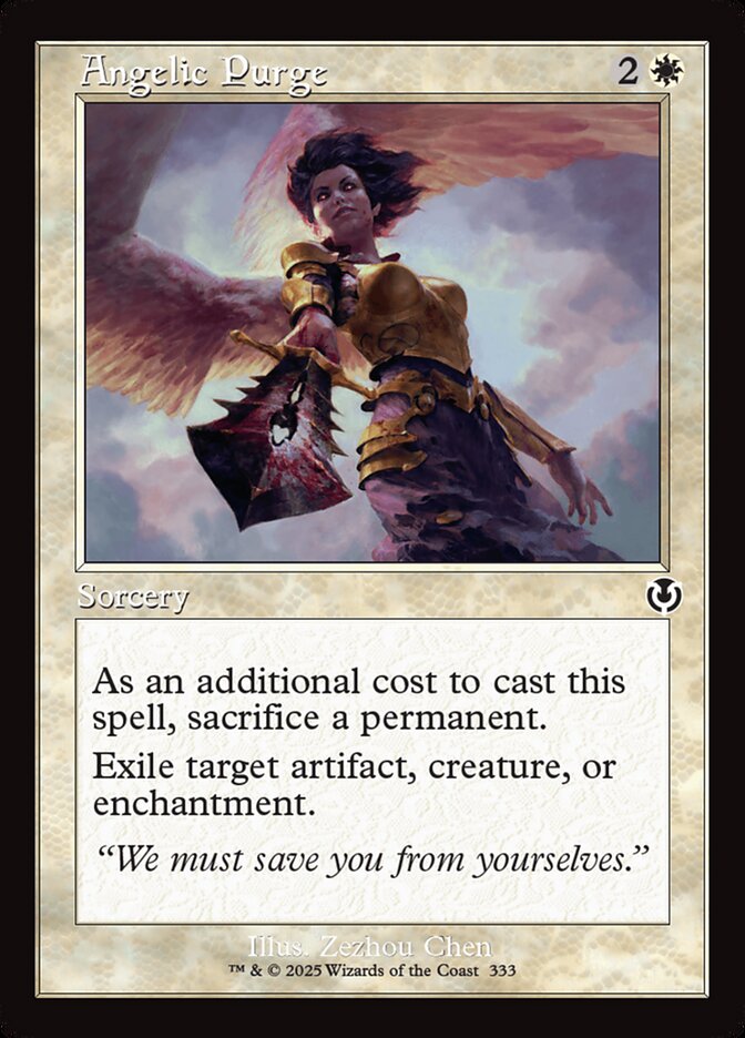 Angelic Purge card front