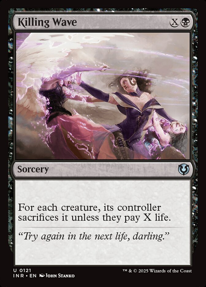 Killing Wave card front