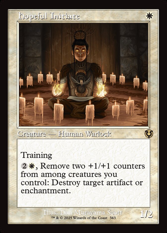 Hopeful Initiate card front