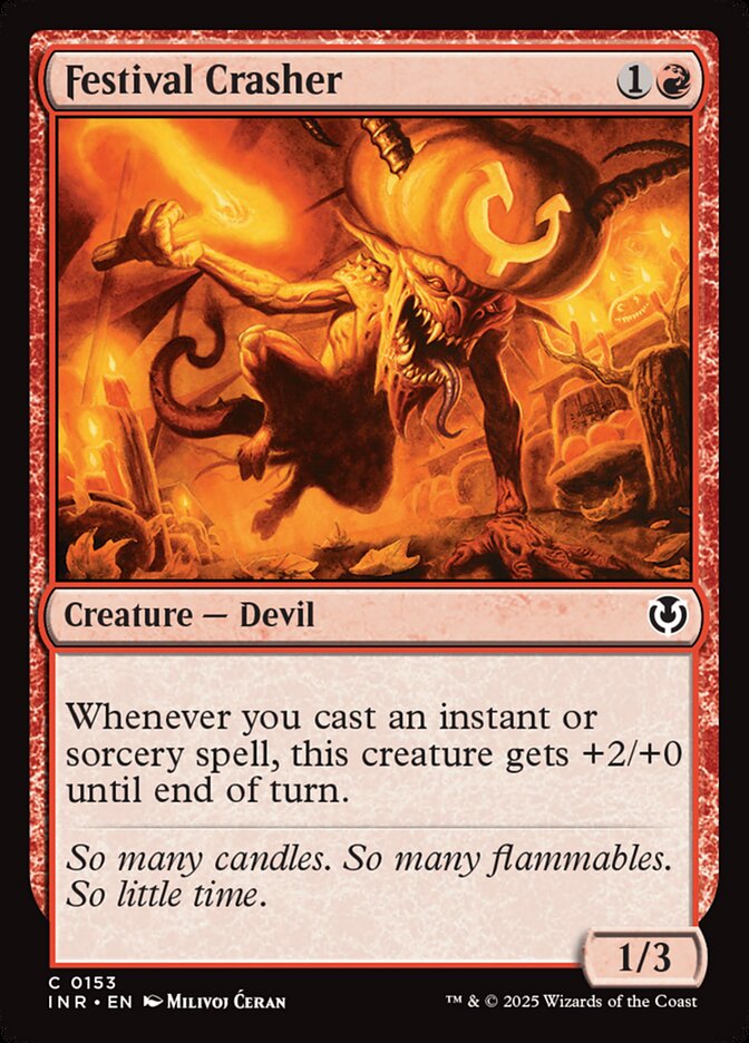 Festival Crasher card front