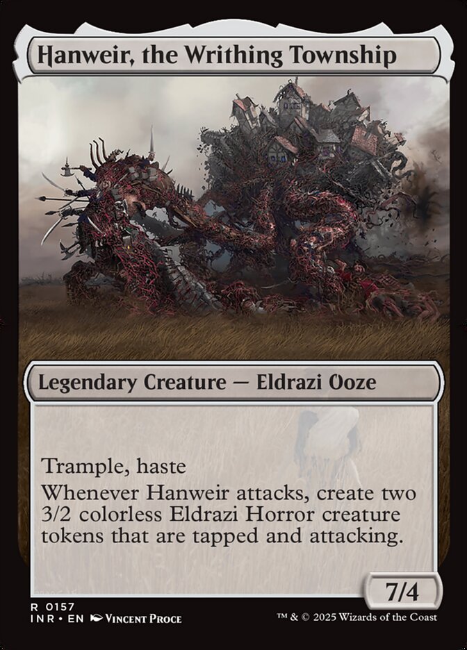 Hanweir, the Writhing Township card front